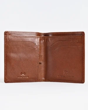 Florida - Men’s Original Leather Minimalist Wallet (Rich Brown)