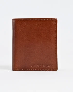 Florida - Men’s Original Leather Minimalist Wallet (Rich Brown)
