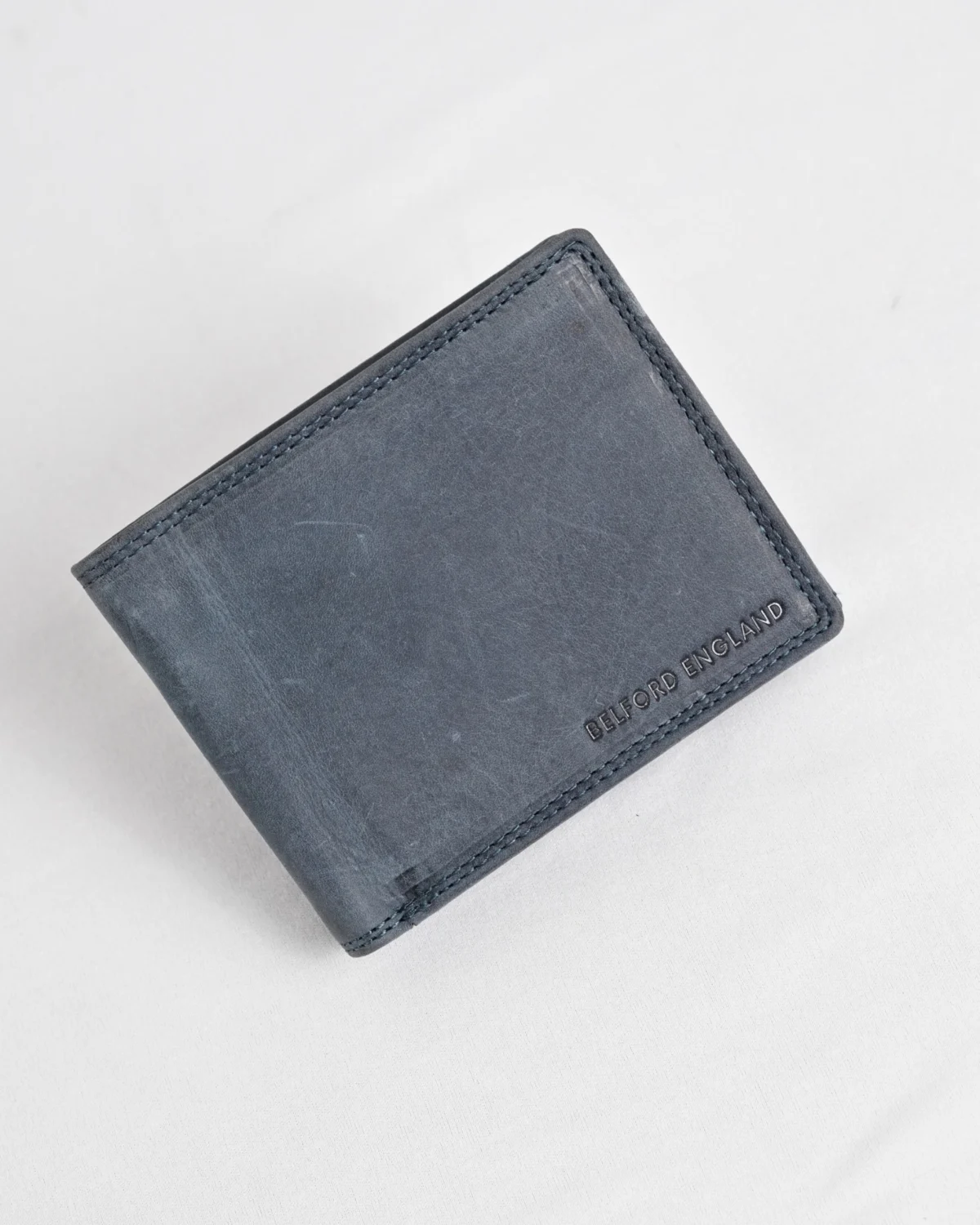 Harvard Men’s Original Leather Wallet (Rugged Blue) Harvard Men’s Original Leather Wallet (Rugged Blue)