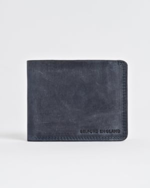 Heritage - Men’s Original Leather Wallet (Rugged Blue)