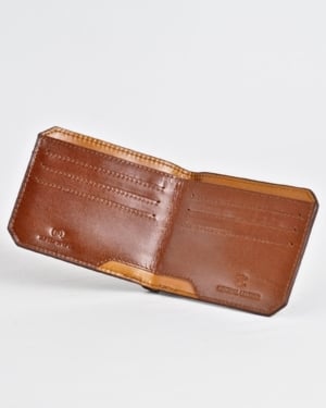 Miami - Men’s Original Leather Minimalist Wallet (Rich Brown)