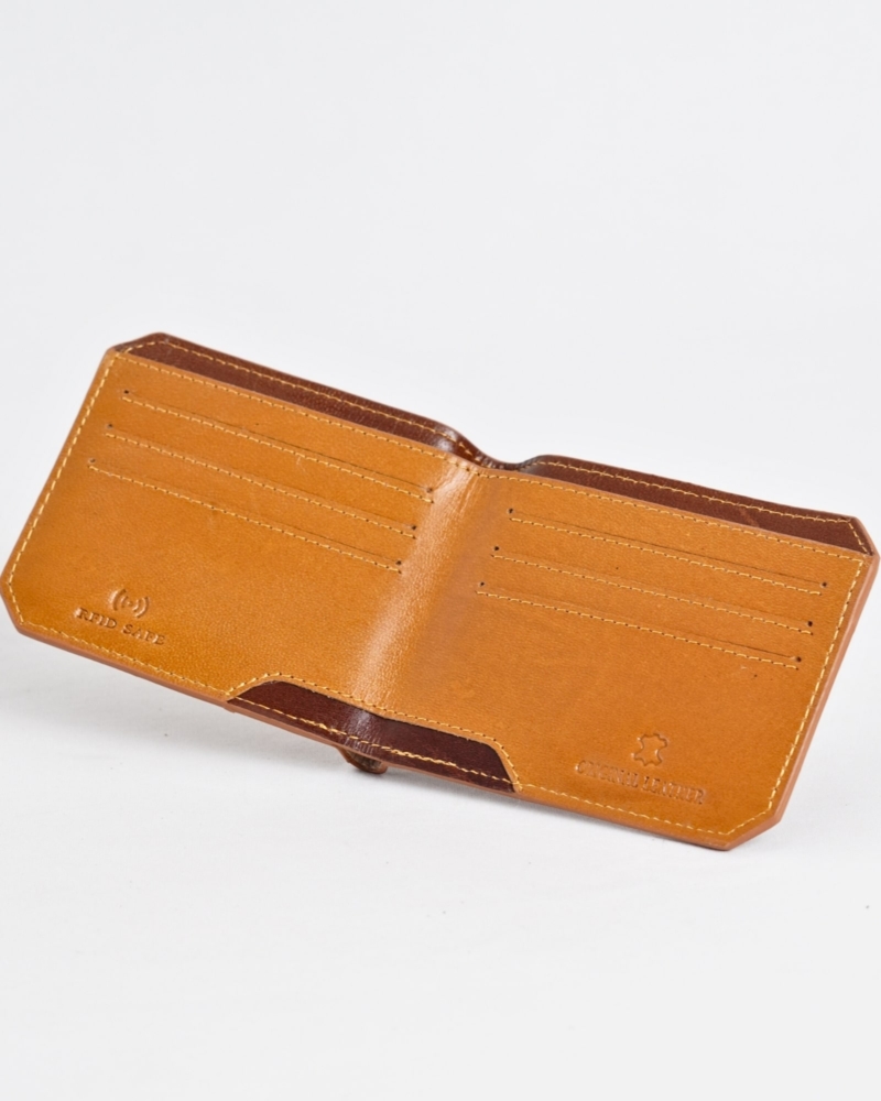 Miami - Men’s Original Leather Minimalist Wallet (Rich Tan)