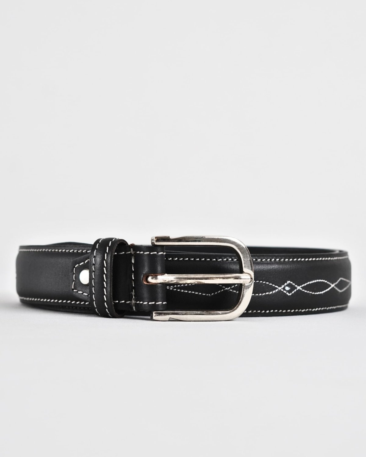 Nottingham Men's Original Leather Belt (Luxury Black) Nottingham Men's Original Leather Belt (Luxury Black)
