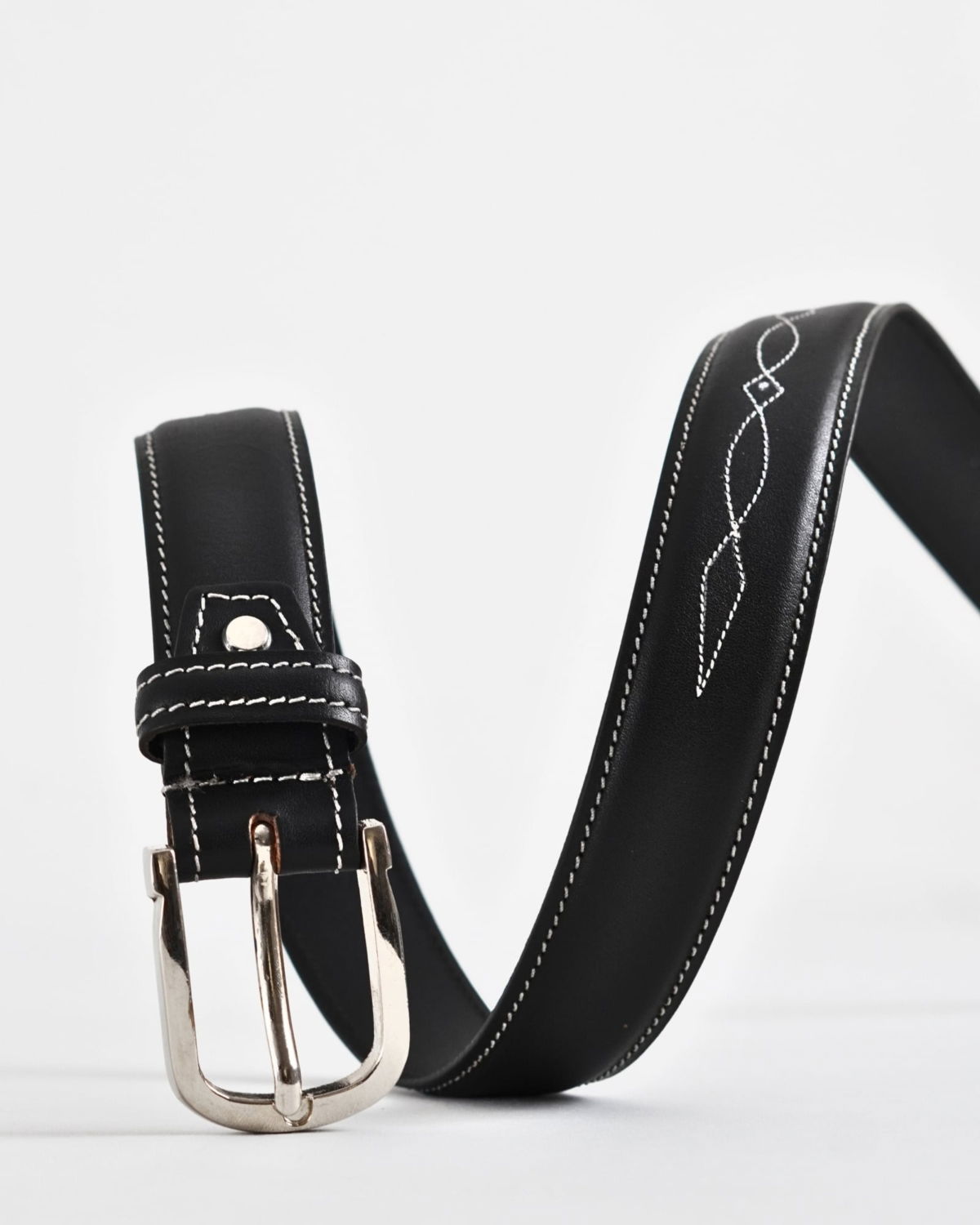 Nottingham Men's Original Leather Belt (Luxury Black) Nottingham Men's Original Leather Belt (Luxury Black)