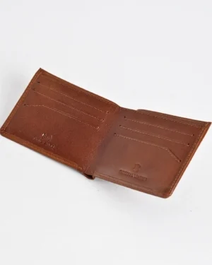 Texas - Men’s Original Leather Minimalist Wallet (Rich Brown)